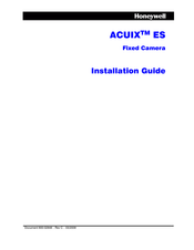 Honeywell ACUIX ES Installation Manual