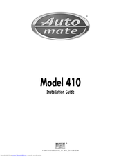 Automate 410 Installation Manual