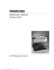 Printronix L5535 Maintenance Manual