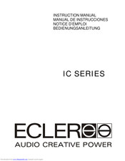 Ecleree IC SERIES Instruction Manual