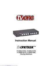 TV One One-Task 1T-SW8x1CVB Instruction Manual