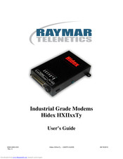 Raymar Hidex HXII56TM User Manual