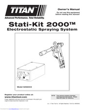 Titan Stati-Kit 2000 Owner's Manual