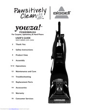Bissell Pawsitively Clean yowza 94U5 SERIES User Manual