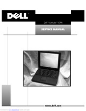 Dell LATITUDE cpia Service Manual