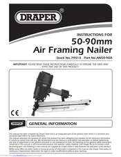 Draper AN50-9*0A Instructions Manual