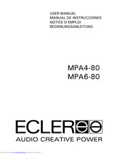Ecleree MPA4-80 User Manual