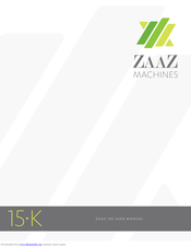 ZAAZ 15-K User Manual