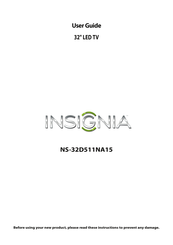 Insignia NS-32D511NA15 User Manual