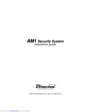 Directed Electronics AM1 Installation Manual