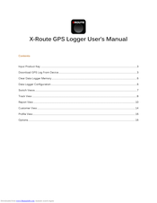 X-Route XR-6100 User Manual