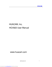 Huacam HCV822 User Manual