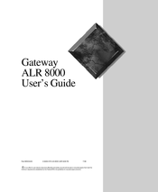 Gateway ALR 8000 User Manual