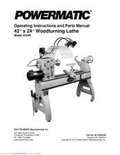 Powermatic 4224B Operating Instructions And Parts Manual