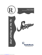 Radio Shack Scorpion Owner's Manual