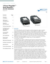 VICOR 4kW MegaPAC User Manual