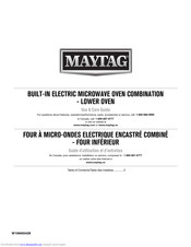 Maytag BUILT-IN DISHWASHER Use & Care Manual