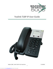 Yealink T18P User Manual