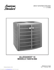 American Standard Allegiance 10 Manuals Manualslib