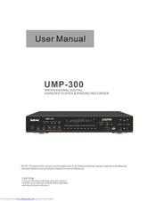 Karma UMP-300 User Manual