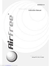 Airfree FIT 800 Instruction Manual