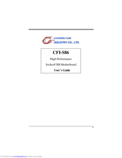 Chyang Fun CFI-S86 User Manual