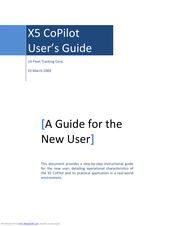 US Fleet Tracking X5 CoPilot User Manual