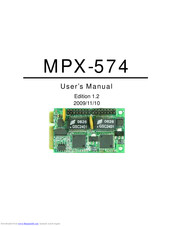 Commell MPX-574 User Manual