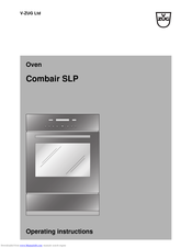 V-Zug Combair SLP Operating Instructions Manual