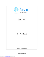 Far south networks Com.X PBX User Manual