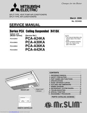 Mitsubishi Electric PCA-A24KA Service Manual