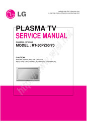 LG RT-50PZ60 Service Manual