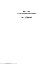Tmc MI5VP4 User Manual