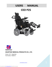 Heartway Medical Products CEO P25 User Manual