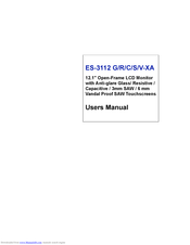 Advantech ES-3112 G User Manual