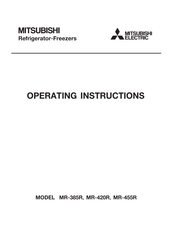 Mitsubishi Electric MR-385R Operating Instructions Manual