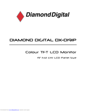 DiamondDigital DX-D191P Instructions Manual