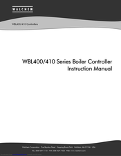 Walchem WBL410 Series Instruction Manual