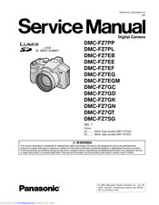 panasonic Lumix DMC-FZ7SG Service Manual