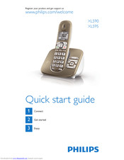 Philips XL590 Quick Start Manual