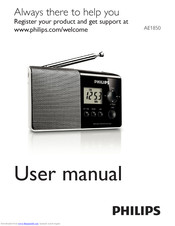Philips AE1850 User Manual