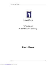 LevelOne VOI-8000 User Manual