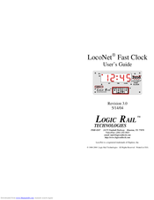 LOGIC RAIL LocoNet User Manual