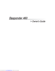 Directed Electronics Responder 460 Owner's Manual