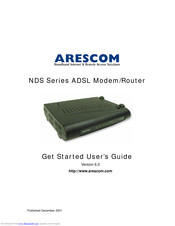 ARESCOM NDS Series Get Started User's Manual