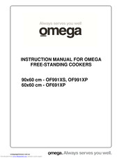 Omega OF991XS Instruction Manual