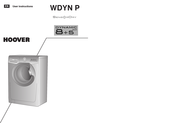 Hoover WDYN P User Instructions