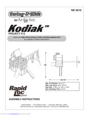 Swing-N-Slide Kodiak PROJECT 512 Assembly Instructions Manual