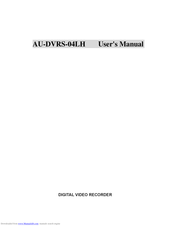 VIDO AU-DVRS-04LH User Manual