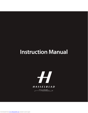 Hasselblad Stellar Instruction Manual